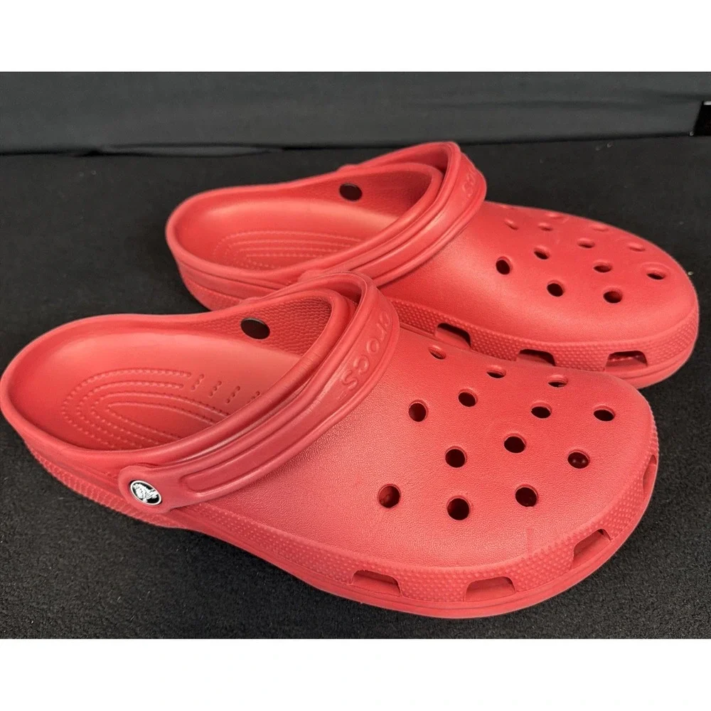 Crocs Classic Clogs Men 13 Pencil Eraser Pink Sandals Slip On Comfort Shoes M13